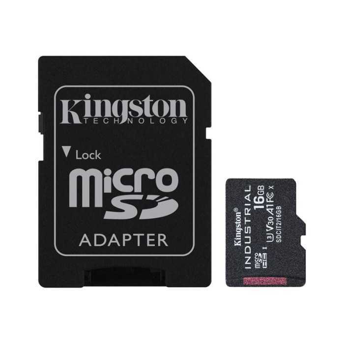 KINGSTON 16Go microSDHC Industrial C10