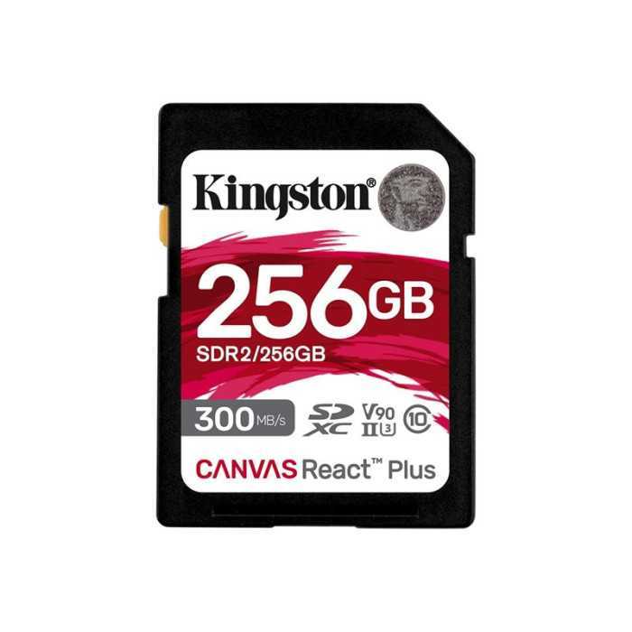 KINGSTON 256Go Canvas React Plus SDXC