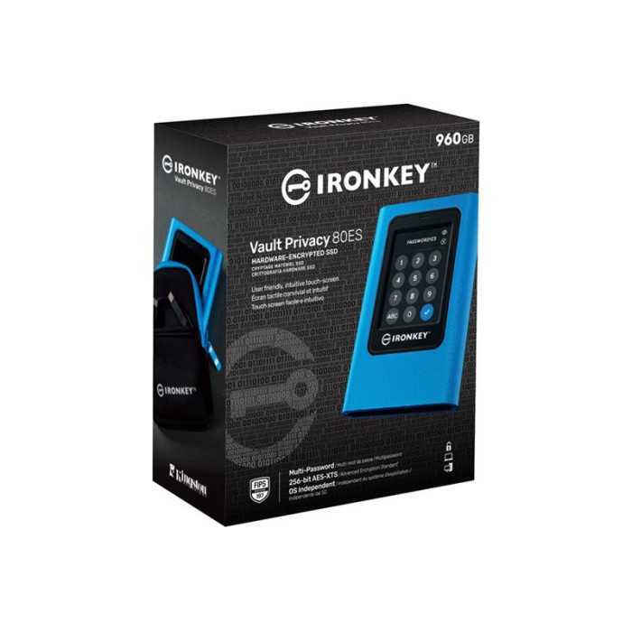 KINGSTON 960Go IronKey Vault SSD