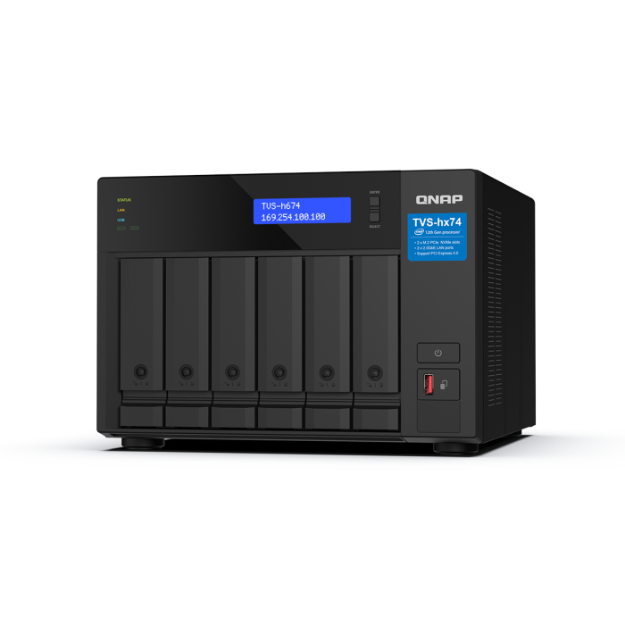 QNAP TVS-H674-I3-16G QuTS NAS i3-12100