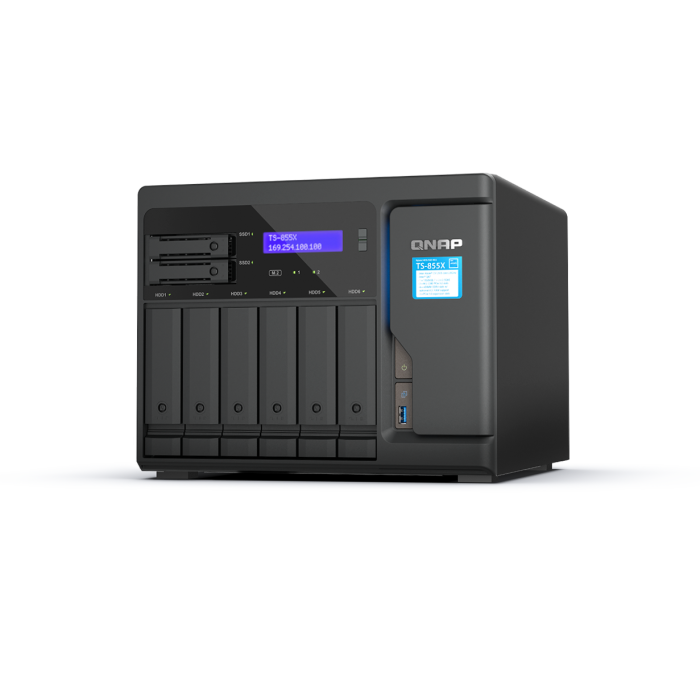 QNAP TS-855X-8G 8 Bay tower NAS Intel