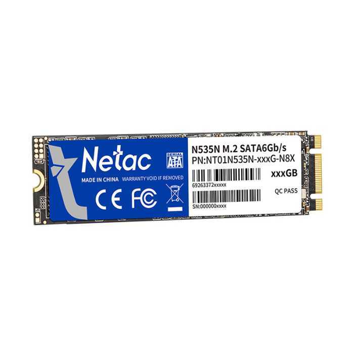 NETAC N535N M.2 2280 SATAIII 3D NAND SSD 256GB | Catalogue | DGTEC Tunisie