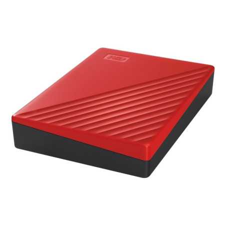 WD My Passport 4To portable HDD Red