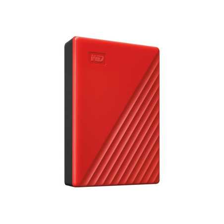 WD My Passport 4To portable HDD Red