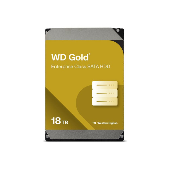 WD Gold 18To HDD sATA 6Gb/s 512e