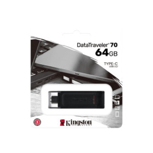 KINGSTON 64Go USB-C 3.2 Gen 1 DT 70