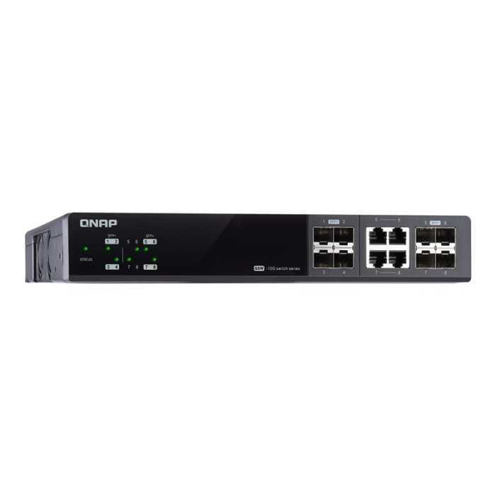 QNAP QSW-M804-4C Managed Switch 8 Port | Catalogue | DGTEC Tunisie