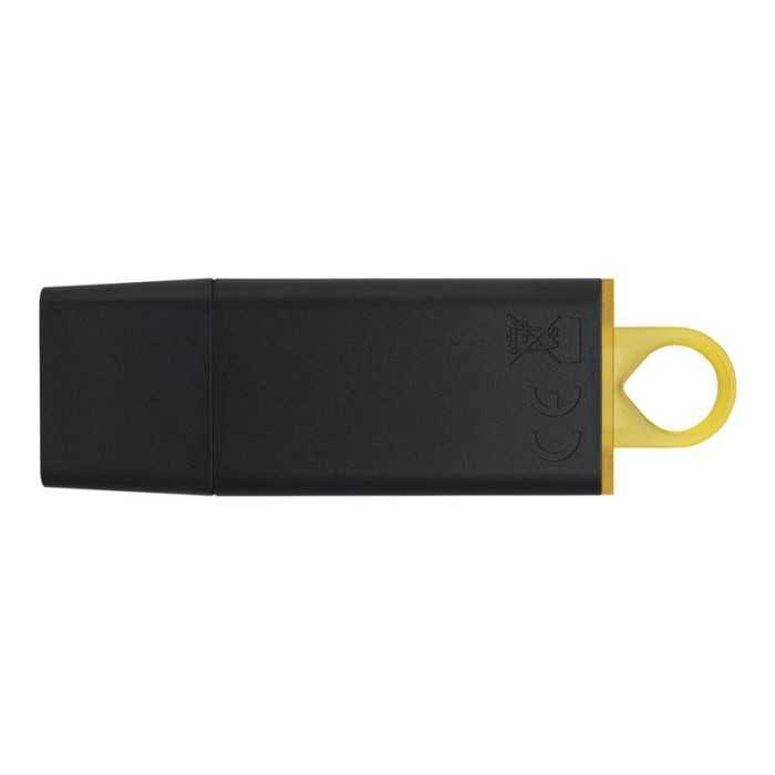 KINGSTON 128Go USB3.2 Gen1 DT Bk+Yellow