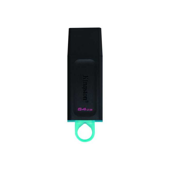 KINGSTON 64Go USB3.2 Gen1 DT Bk+Teal