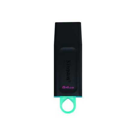 KINGSTON 64Go USB3.2 Gen1 DT Bk+Teal