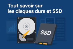 Tout savoir sur les disques durs et SSD pour PC